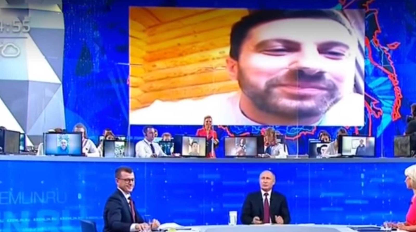 Amiran Sardarov advertised his shawarma on a direct line with Putin. And he praised him - My, DIARY OF KHACH, Amiran Sardarov, Vladimir Putin, Straight line, Direct line with Putin