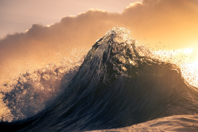 Photographer captures stunningly beautiful waves - Longpost, The photo, Sea, Landscape, beauty, Interesting