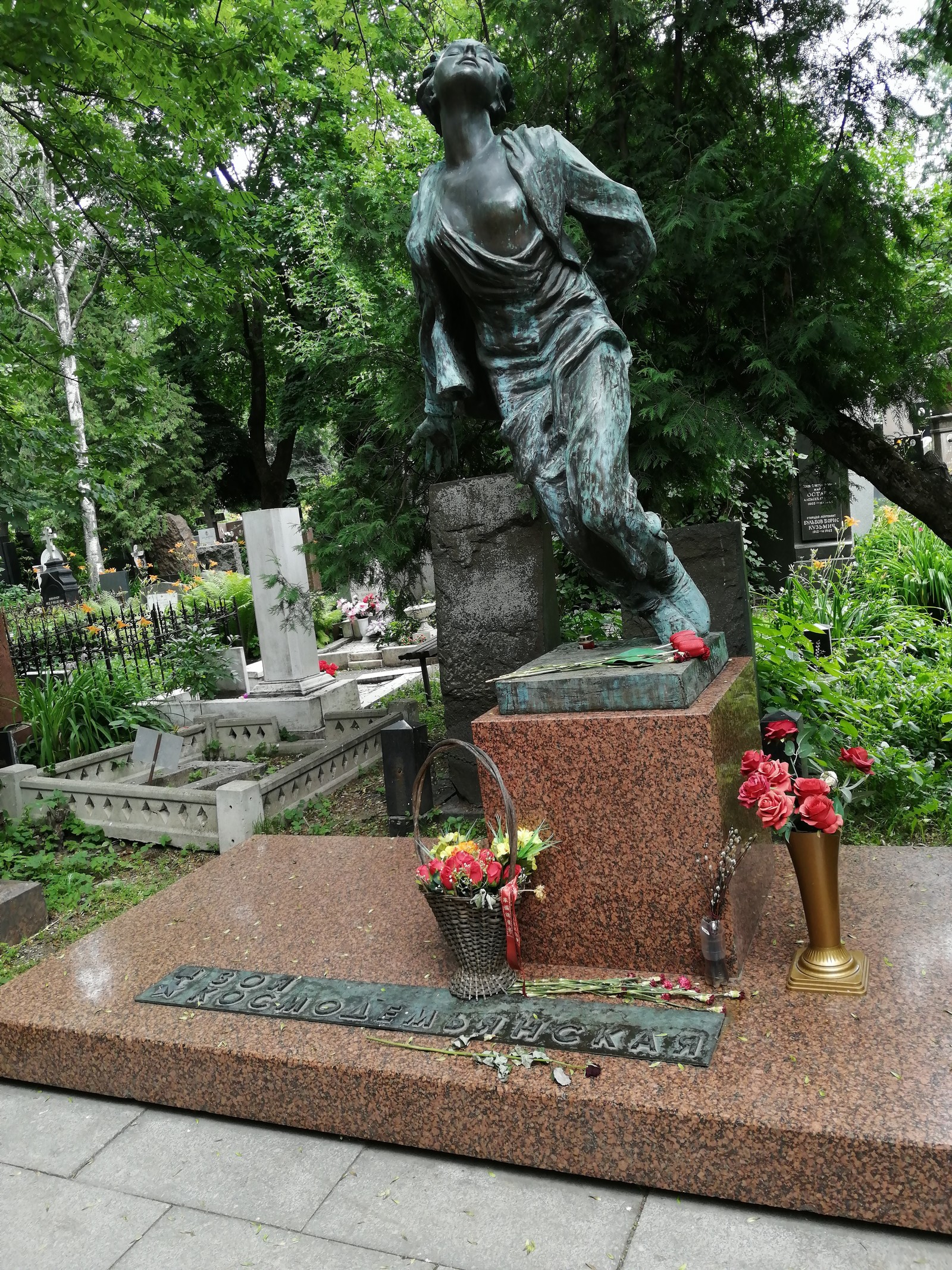 Могилы известных людей в москве