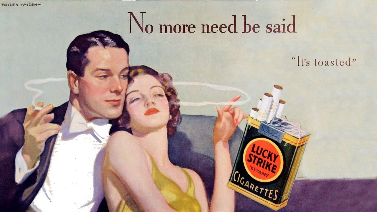 20th century Lucky Strike promotional posters - Cigarettes, Advertising, 20th century, America, Longpost