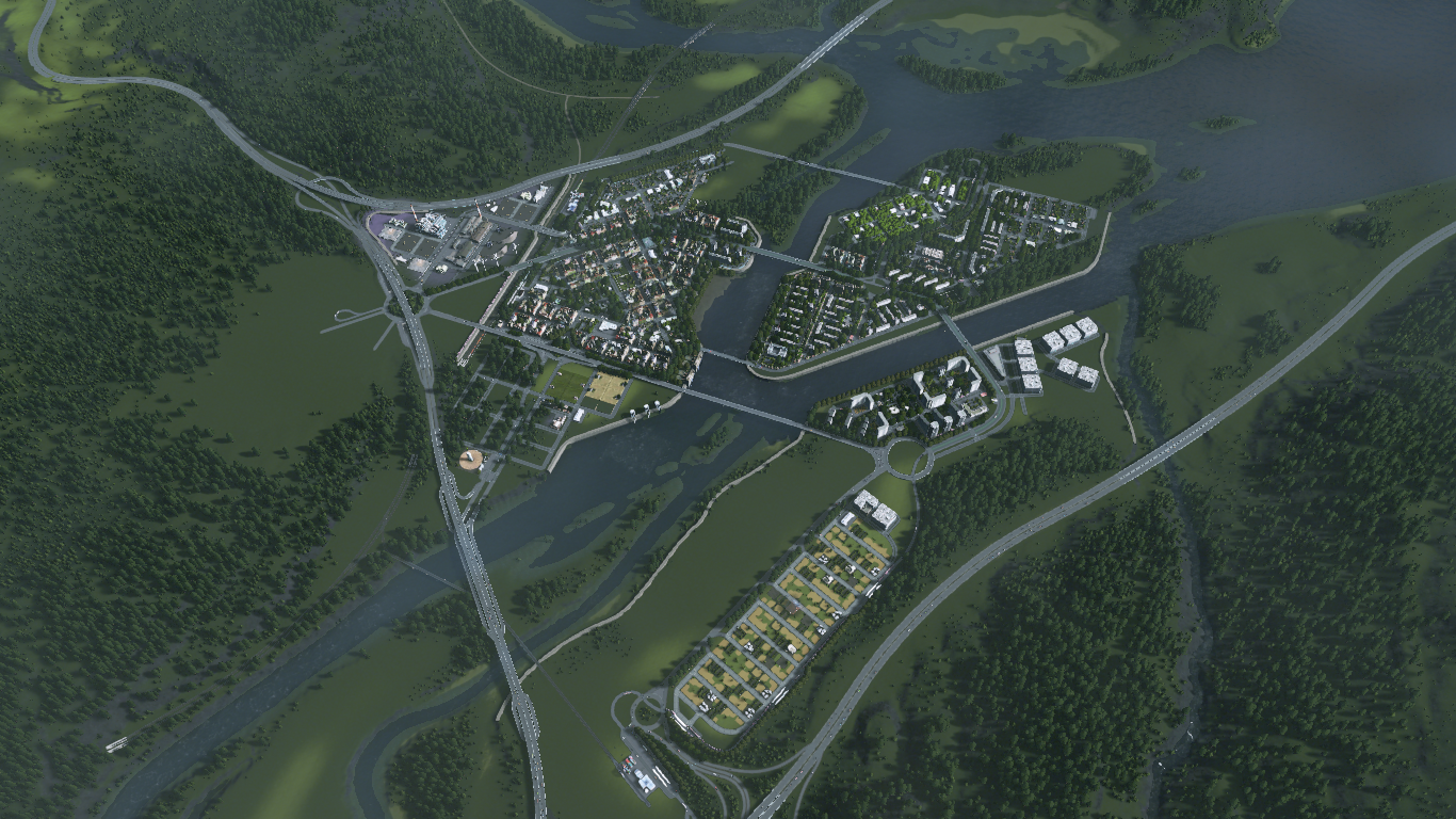 Varlamov's Lament at Cities Skylines - Cities: Skylines, High-rise building, Town, Longpost