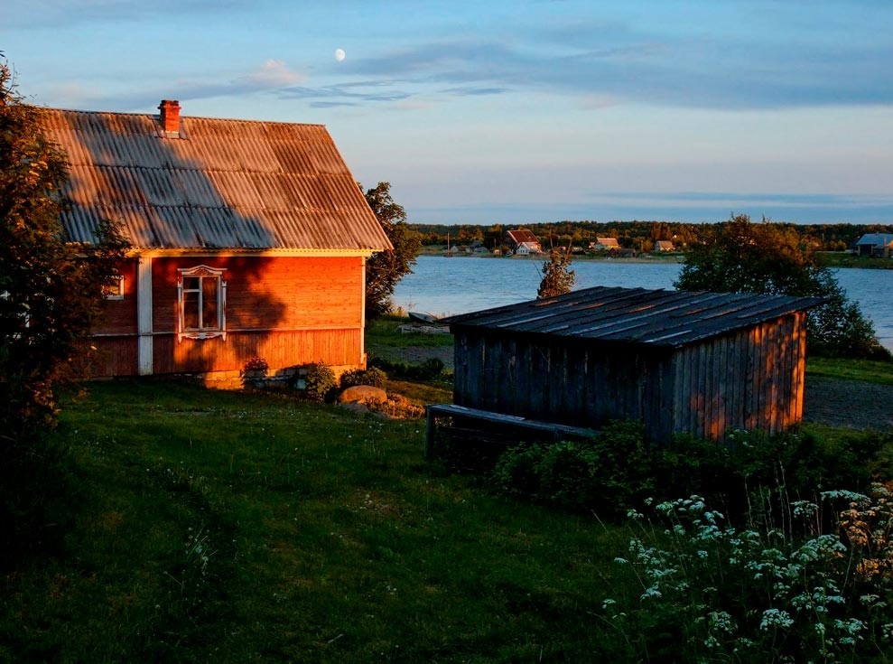 Summer evening in the village - Russia, Village, Nature, The photo, Summer, Longpost