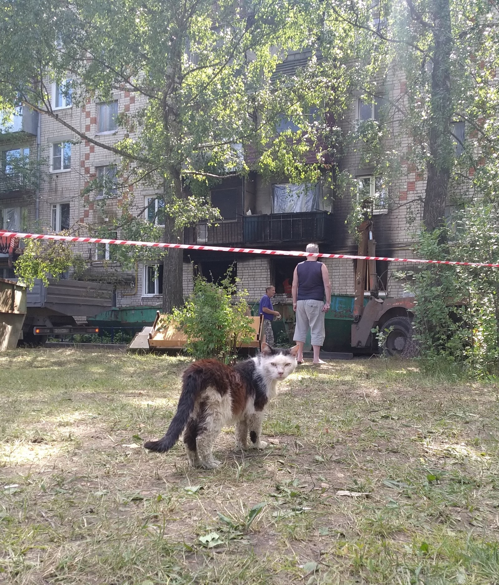 Gas explosion in an apartment, Kovrov. - My, Kovrov, Gas explosion, Treatment