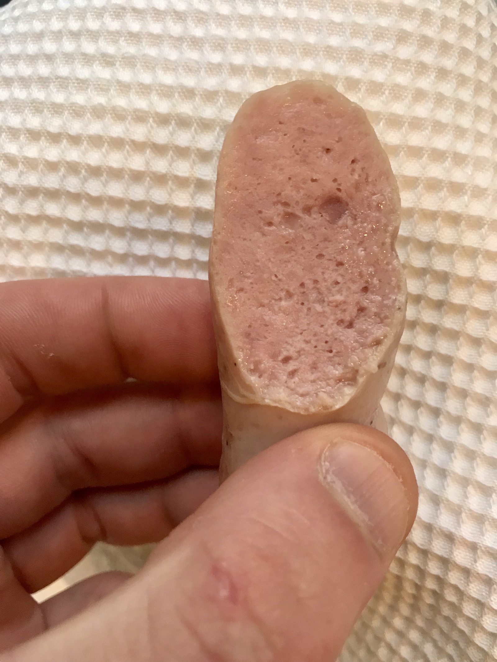 DIY milk sausages - My, Sausages, Schwartenblock, Nitrite salt, Longpost, Recipe, With your own hands