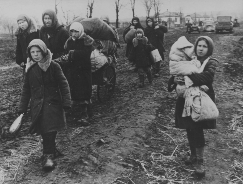 Grain with the taste of war - My, The Great Patriotic War, Refugees, Children, Longpost