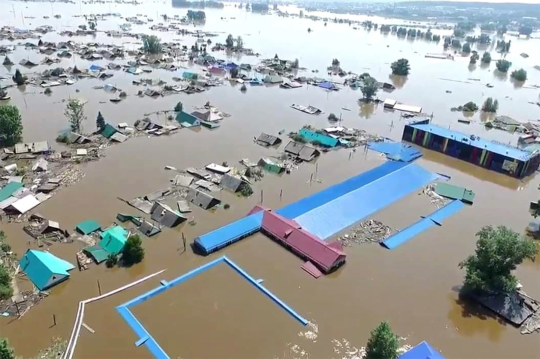 Flood in the Irkutsk region - Irkutsk, Tulun, Flood, Longpost