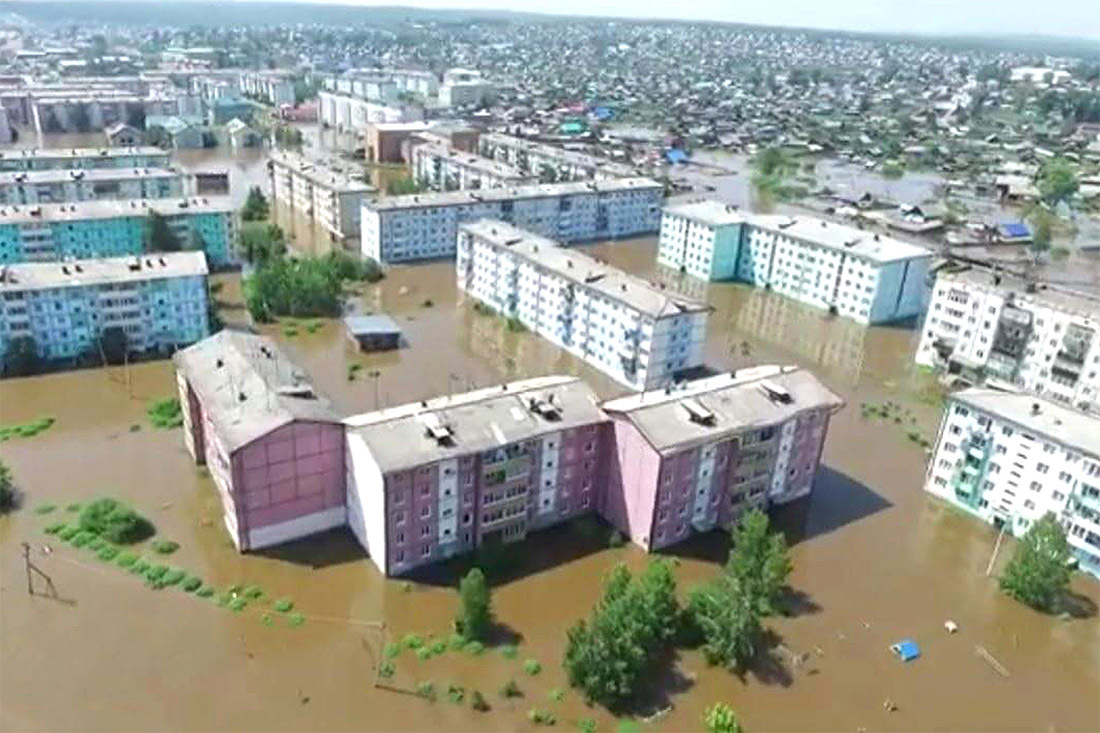 Flood in the Irkutsk region - Irkutsk, Tulun, Flood, Longpost