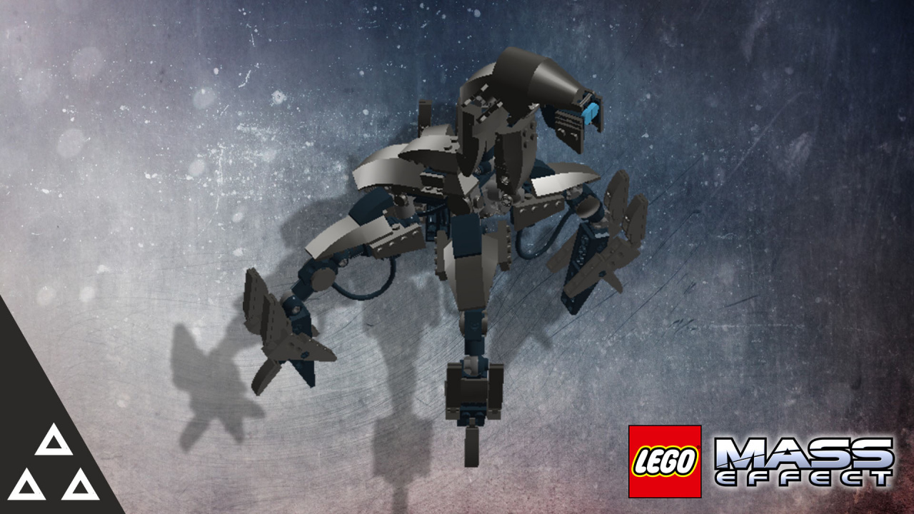 Lego Mass Effect Colossus Geth / tank geth (Lego Mass Effect Colossus Geth) - My, Lego, Mass effect, Games, Toys, Tanks, Colossus, Gets, Longpost