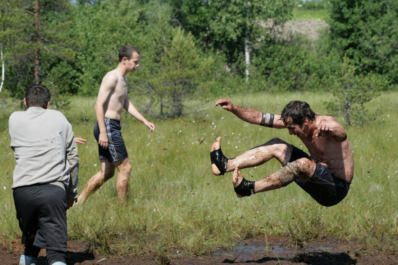 The Saint-Petersburg Lakes team from St. Petersburg won the European Swamp Football Championship for the first time - Petersburgers, Victory, Longpost, Football, 