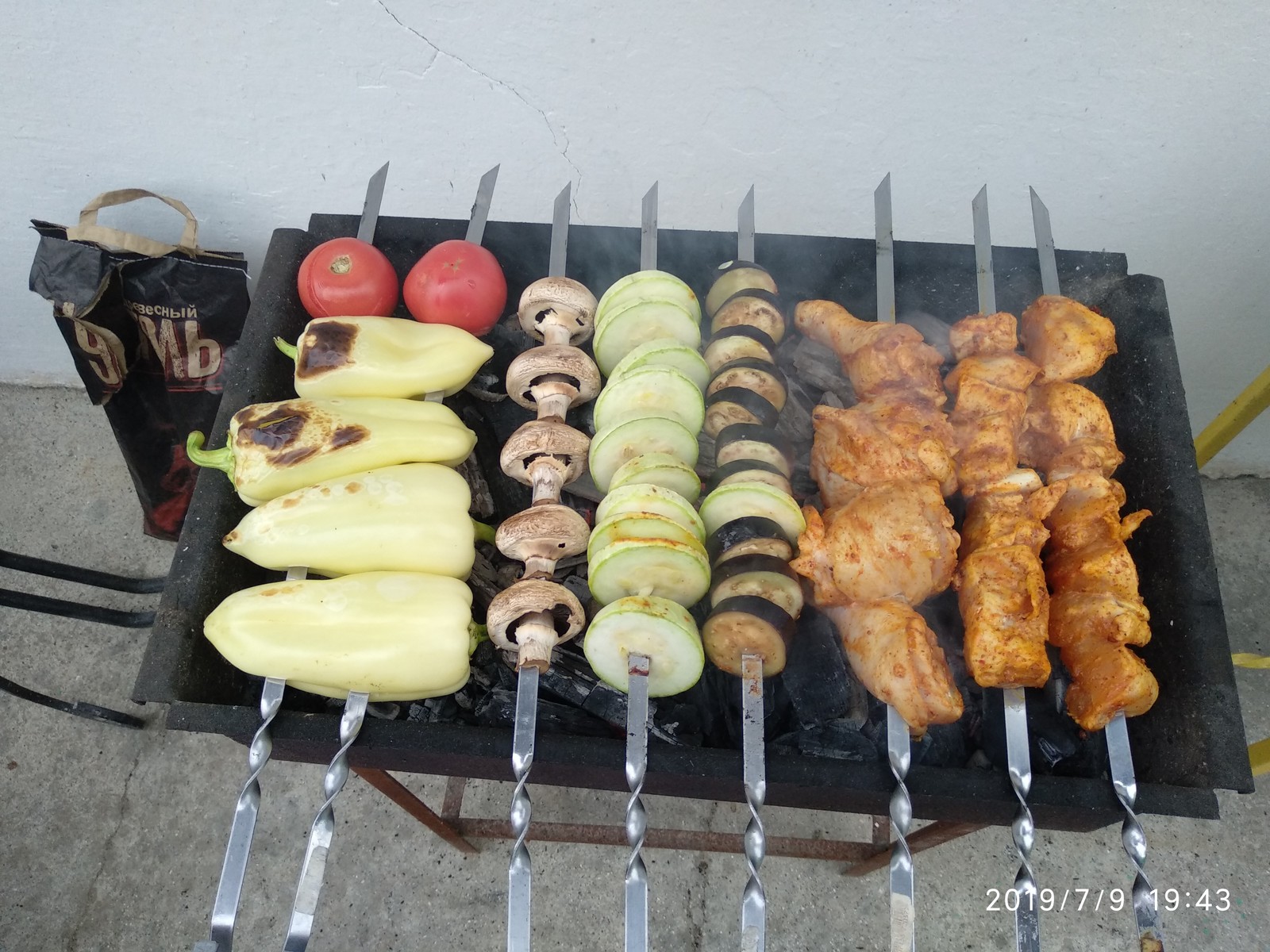 Just a vacation! - My, Shashlik, Vacation, Longpost