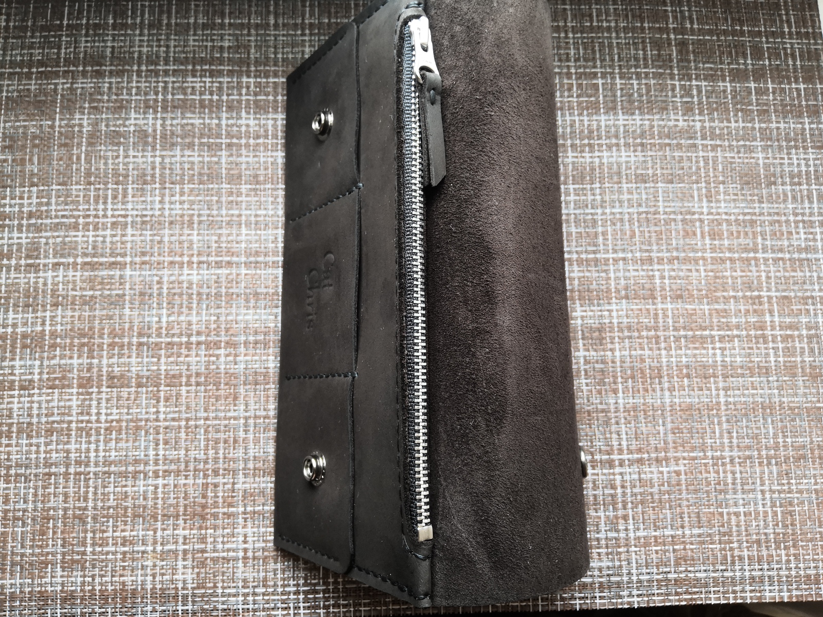 My crafts part 2 - My, Leather, Wallet, Handmade, Leather craft, Longpost