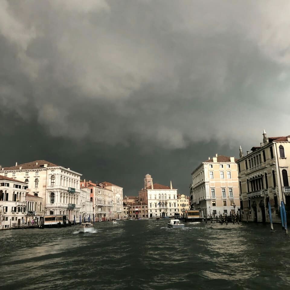 Venice is waiting for a thunderstorm - My, Venice, Fuji