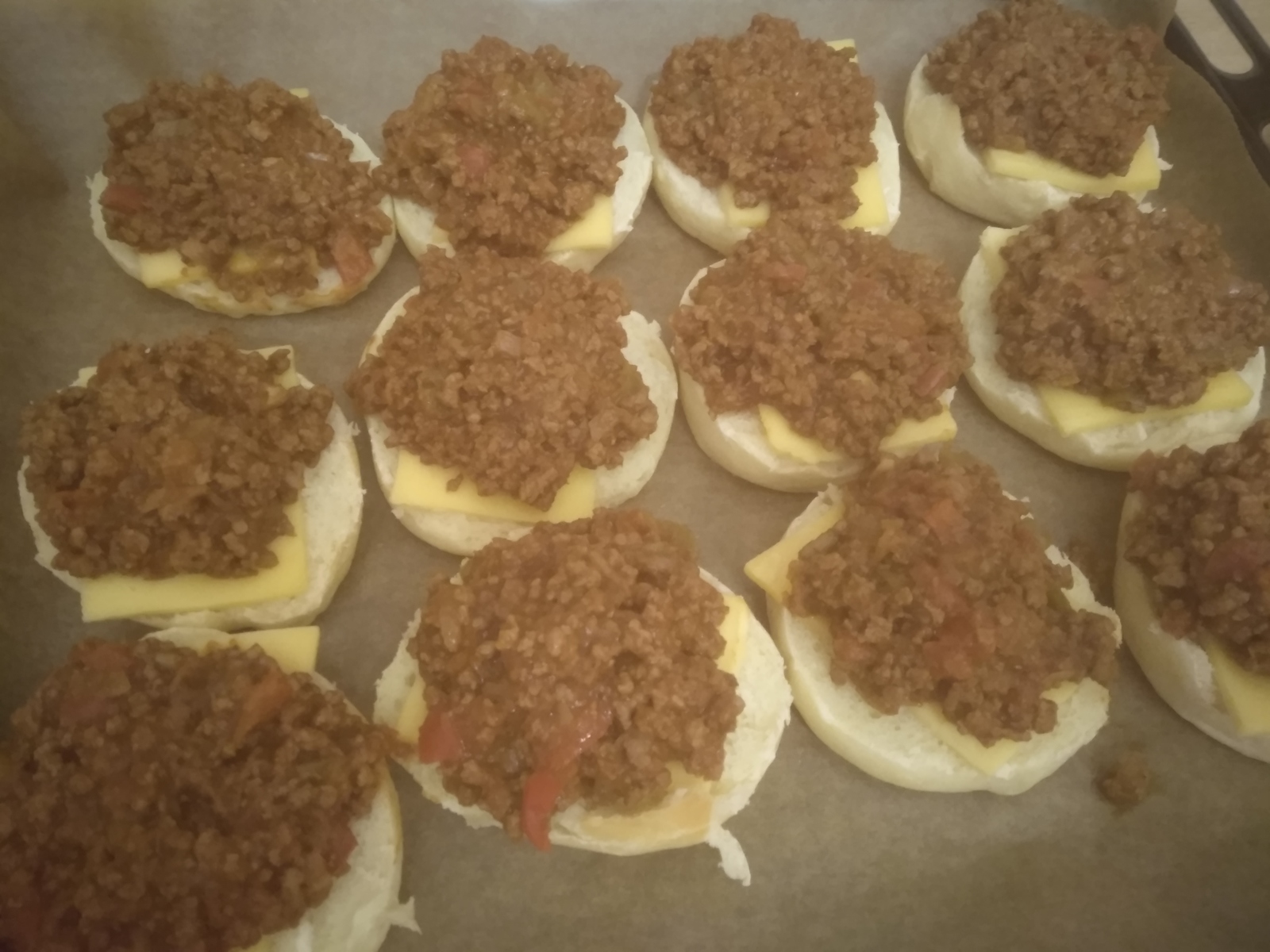 Taco Sliders - My, Yummy, Well-fed, Mexico, Beef, Pepper, Sauce, Cheese, Longpost, Recipe