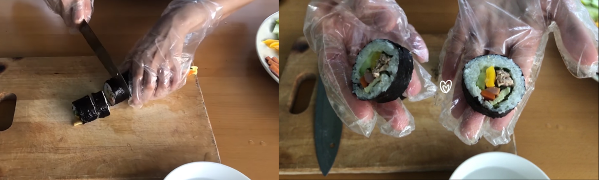 Cooking Korean rolls - Kimbap! - My, Корея, South Korea, Recipe, Korean food, Food, The photo, Video, Longpost, Rolls