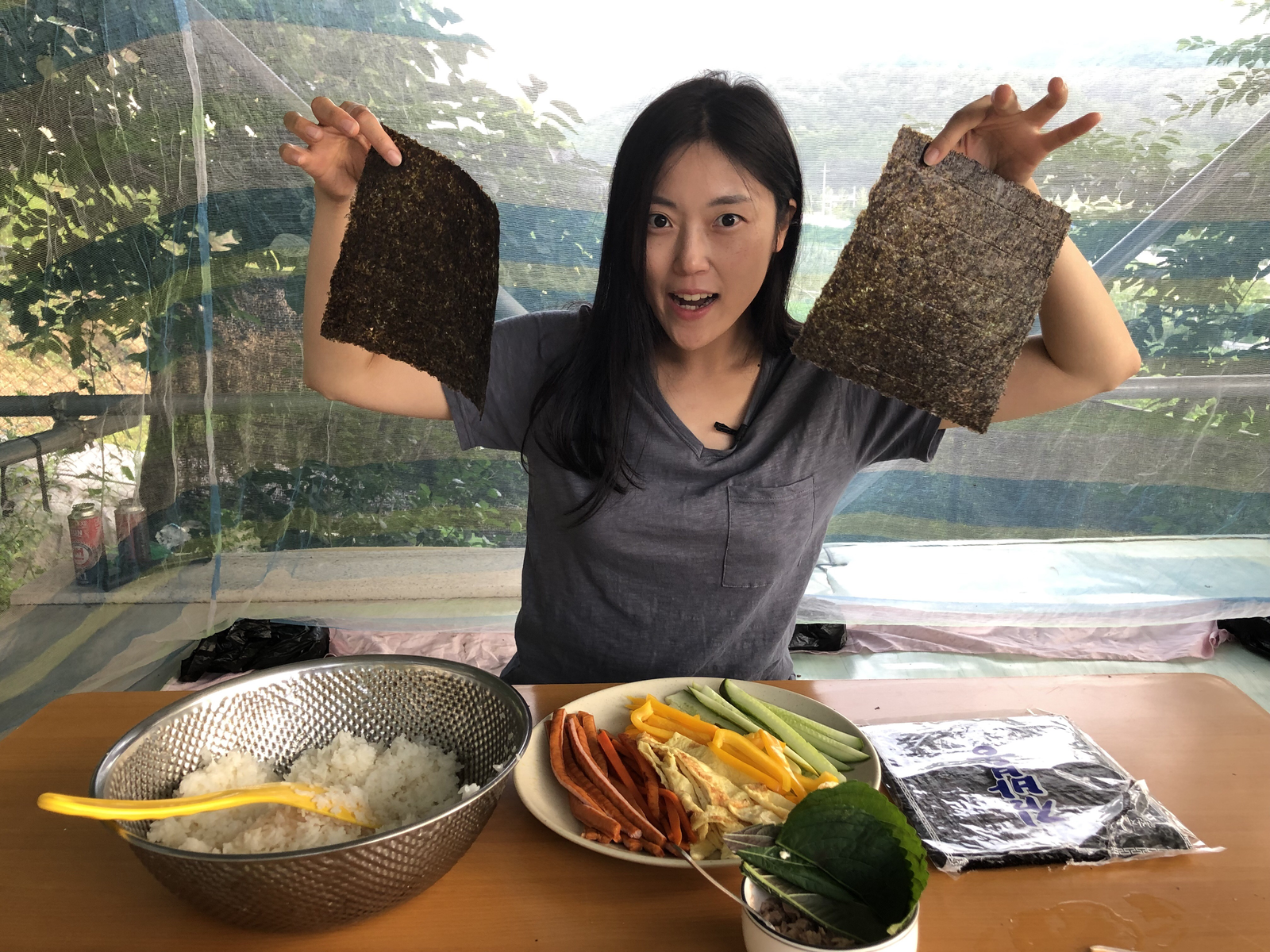Cooking Korean rolls - Kimbap! - My, Корея, South Korea, Recipe, Korean food, Food, The photo, Video, Longpost, Rolls