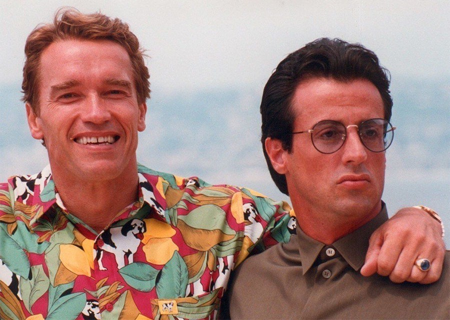 Arnie and Sly - Longpost, Action heroes, Arnold Schwarzenegger, Sylvester Stallone, Actors and actresses, Celebrities