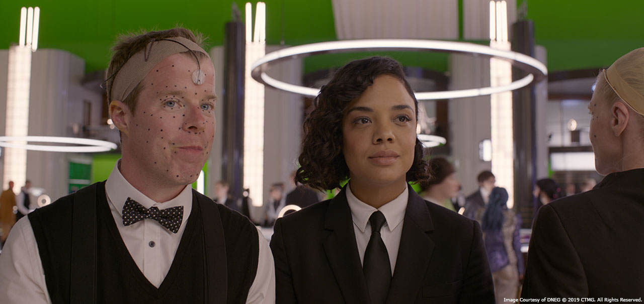 The special effects of the film Men in Black: International - Movies, Men in Black: International, Special effects, Before and after VFX, Chris Hemsworth, Tessa Thompson, Longpost