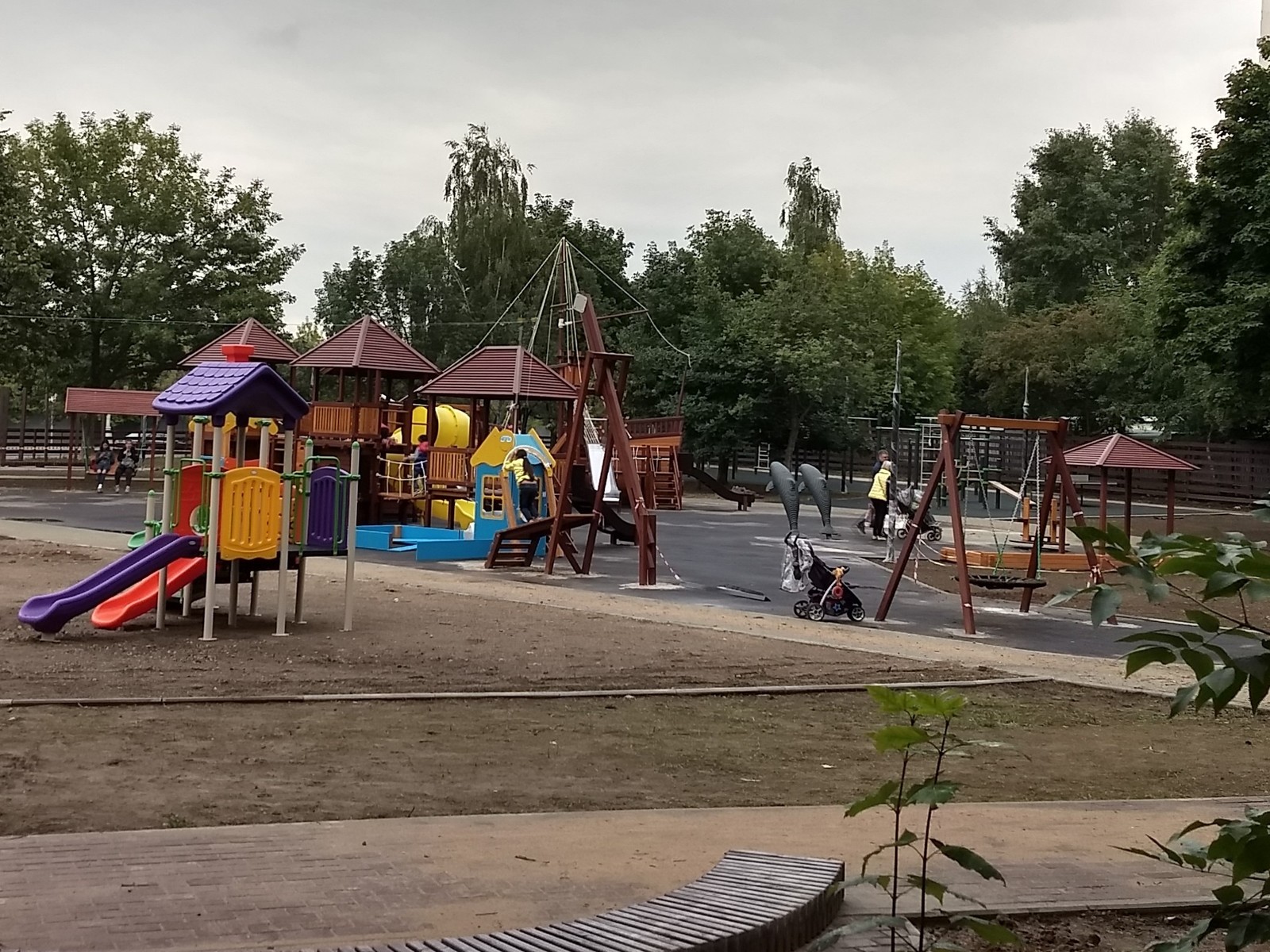 Continuation of the story about the unfinished playground - My, Children, Parents, Yamma, Playground, Longpost