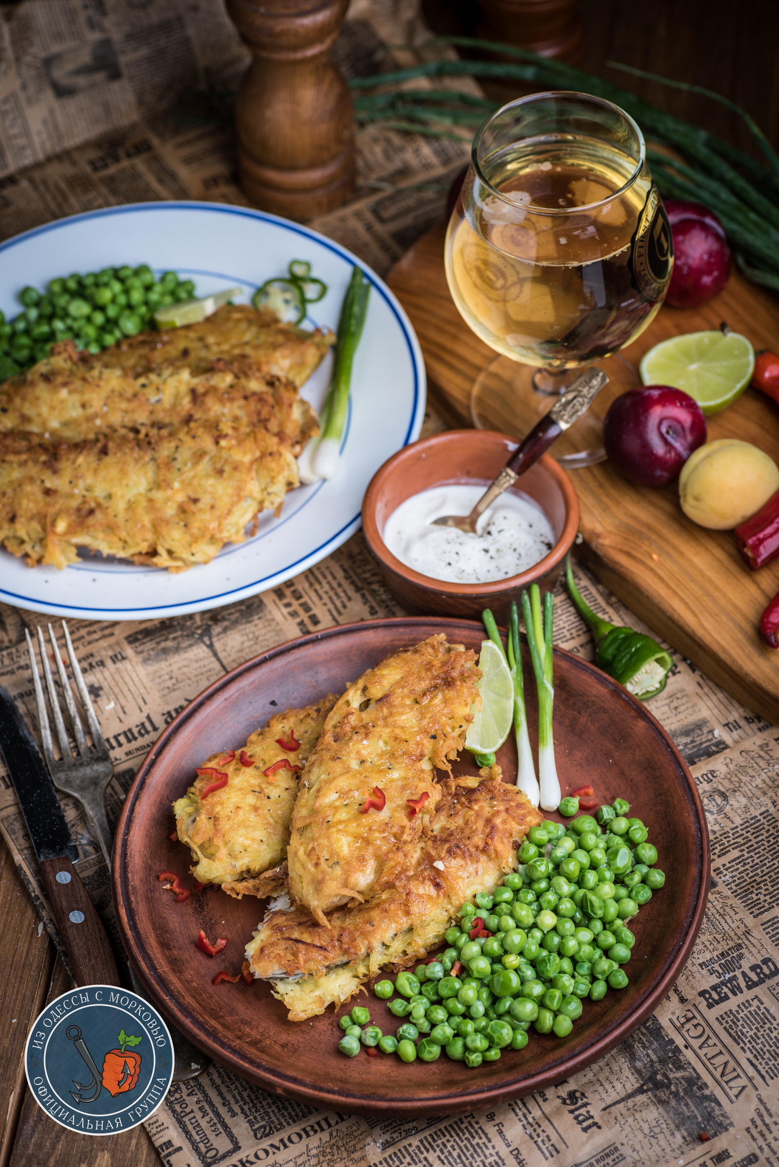 Fish in a potato crust. - My, From Odessa with carrots, Food, Cooking, Longpost, The photo, Recipe