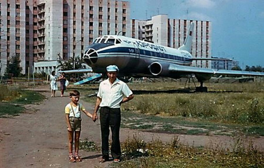 Dimitrovgrad, Ulyanovsk region, 1970s. Until 1972 it was called Melekess - the USSR, RSFSR, 70th, Longpost