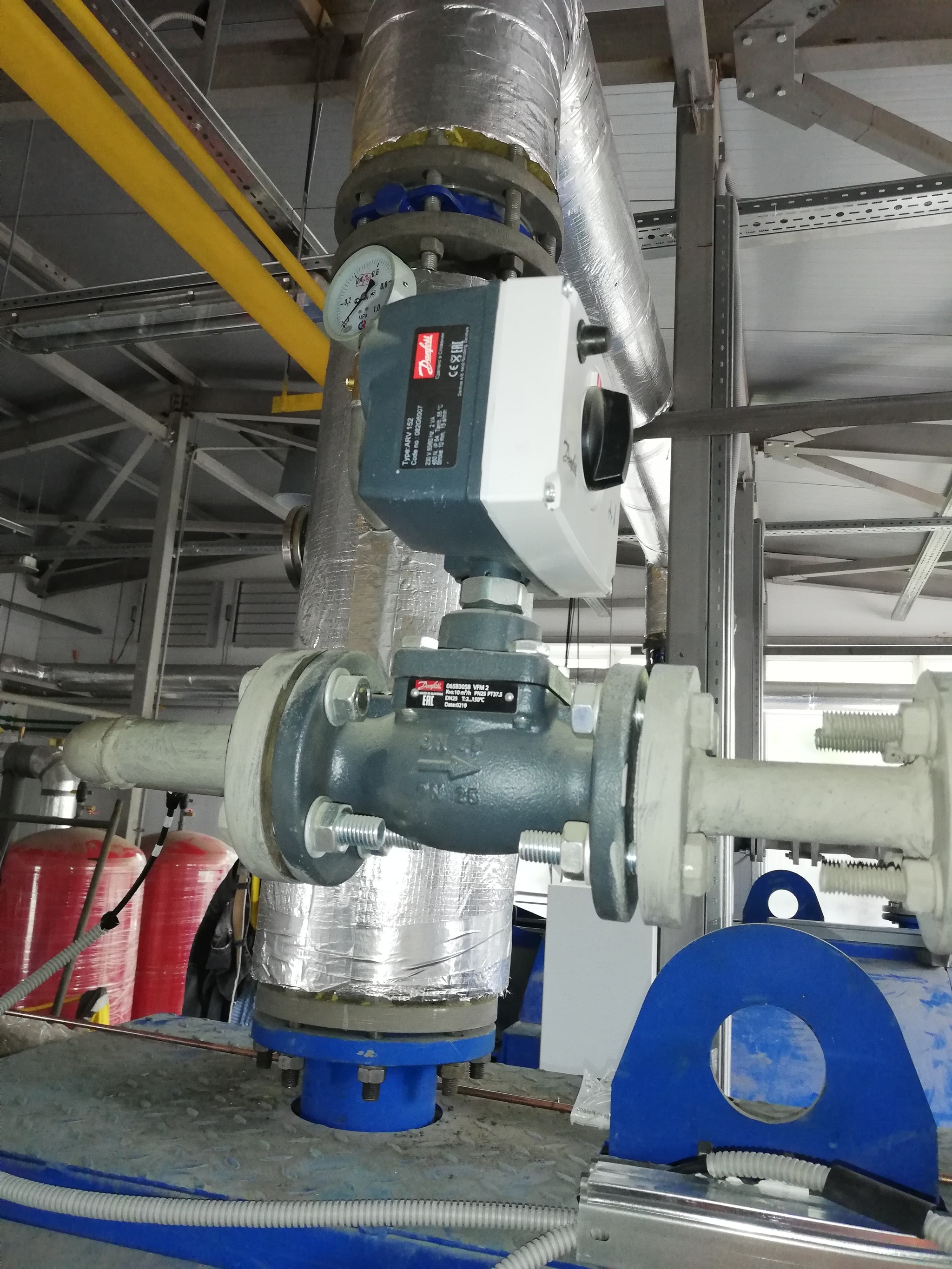 Control valve. - My, Heating, Electrician, Boiler room, Design, Heating, Kipia, Plumber, Building, Longpost