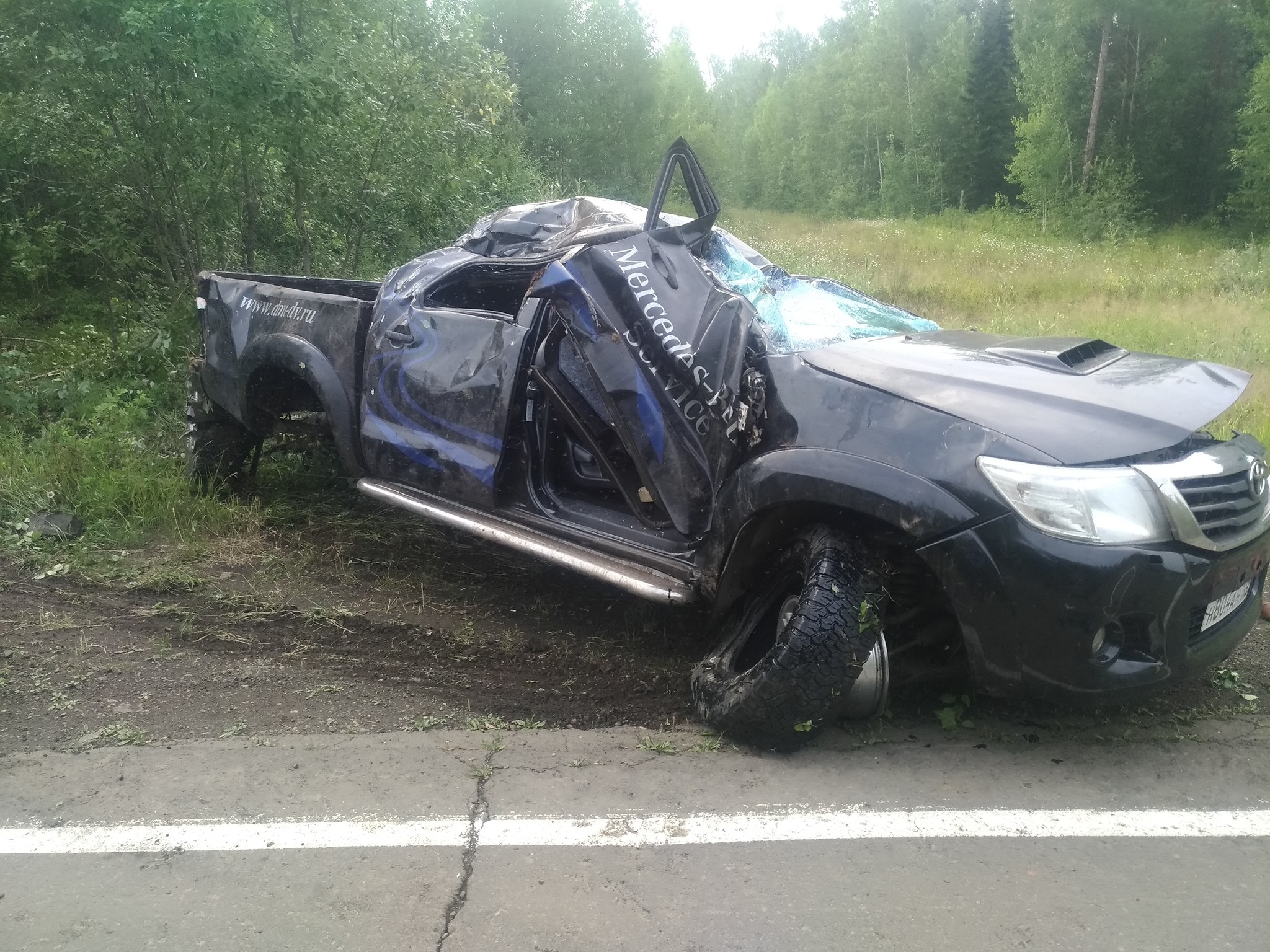 Roads in Ust-Ilimsk - My, Road accident, , Ust-Ilimsk, Longpost, 