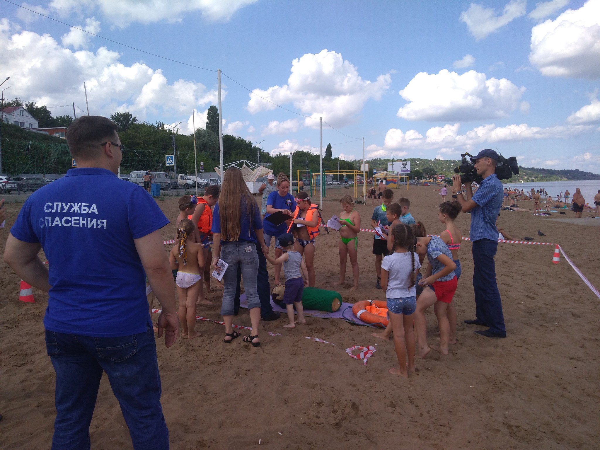 Teaching and training in Saratov, to save the drowning man. - My, Saratov, The rescue, Vertical video, Teachings, Video, Longpost