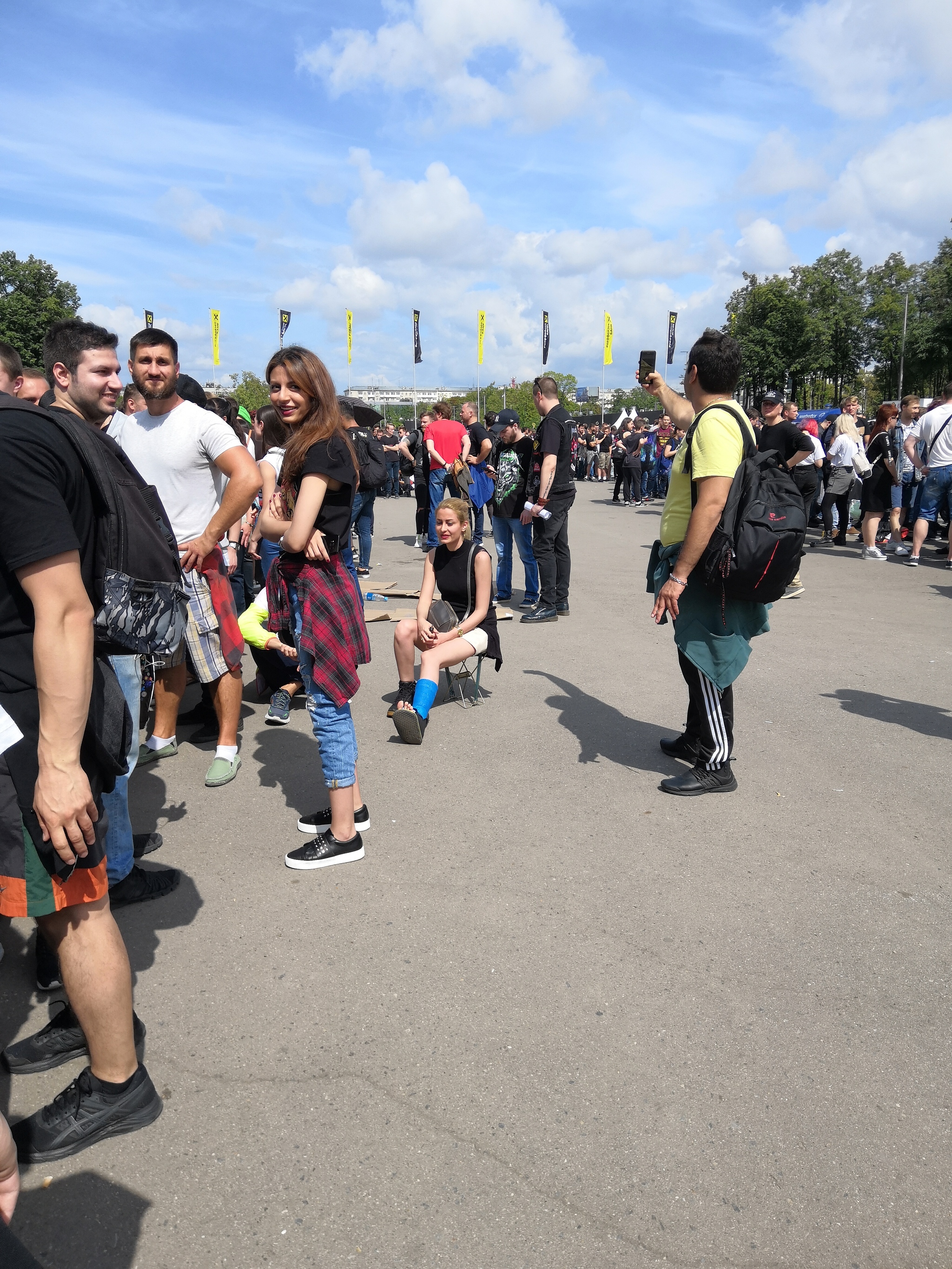 See Metallica no matter what! - My, Concert, Metallica, Queue