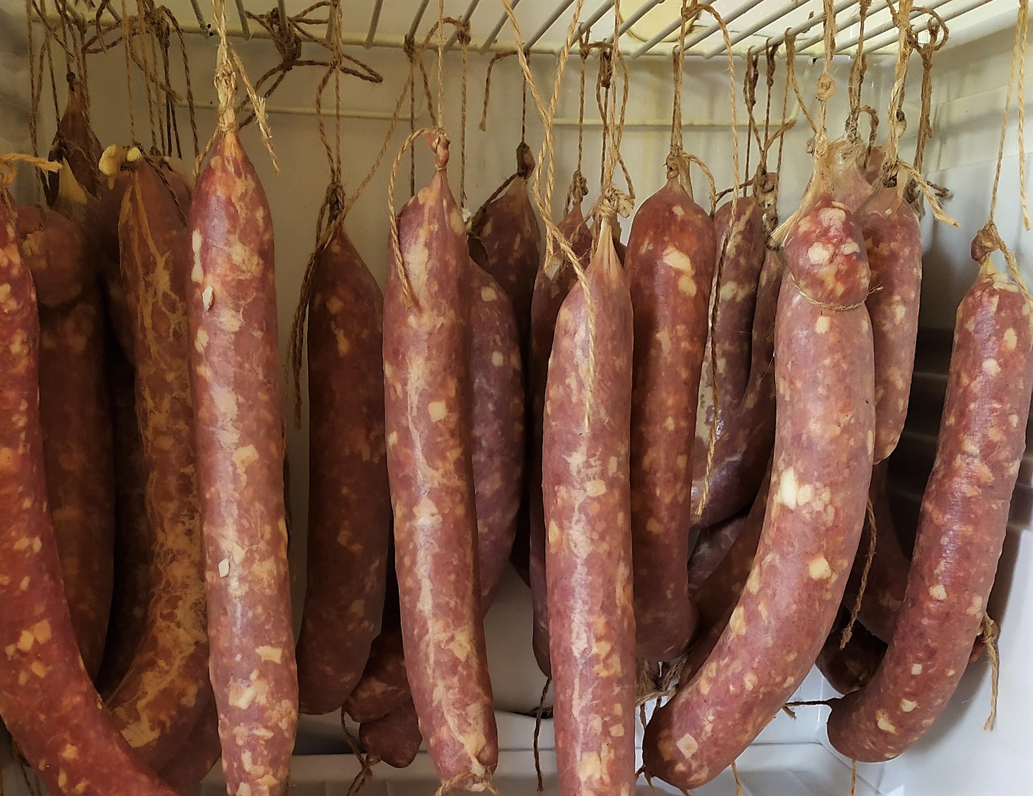 Braunschweig raw smoked. - My, Food, Recipe, Sausage, Raw smoked, Longpost, The photo