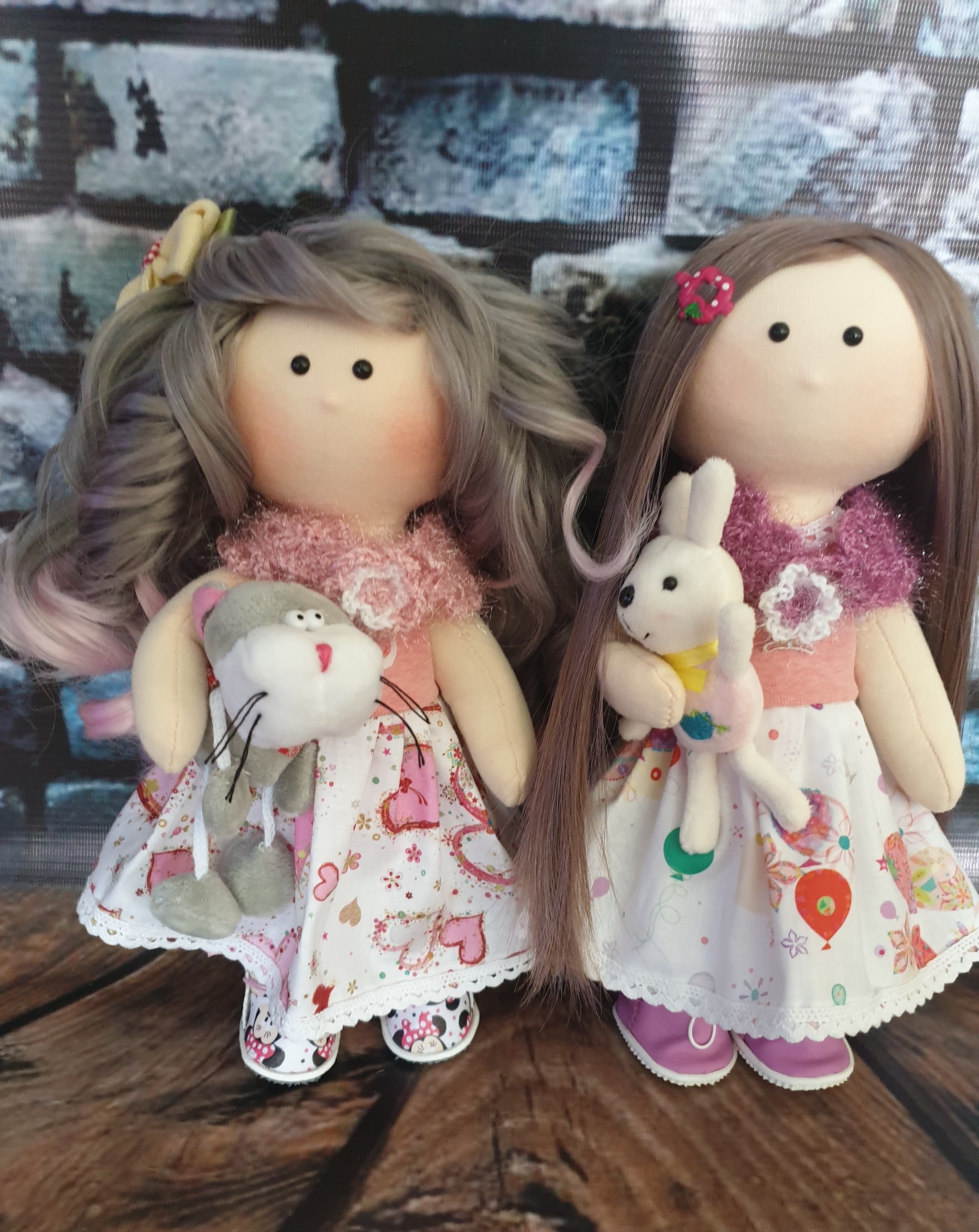 Куклы своими руками - мастер-класс для мамы и дочки. Выкройки и фото