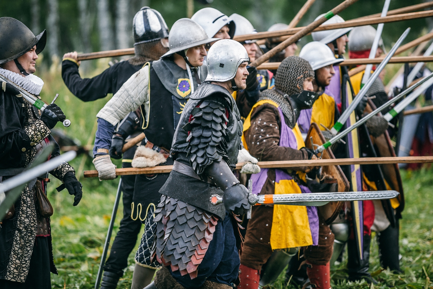 Hundreds of Sapkowski fans embodied The Witcher on the eve of the world premiere of Netflix - My, Witcher, Netflix, Novosibirsk, Roleplayers