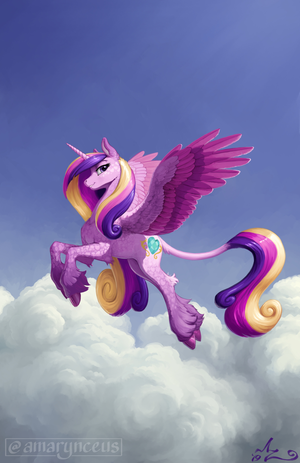 Dappled Cadence - My little pony, Princess cadance, Amarynceus