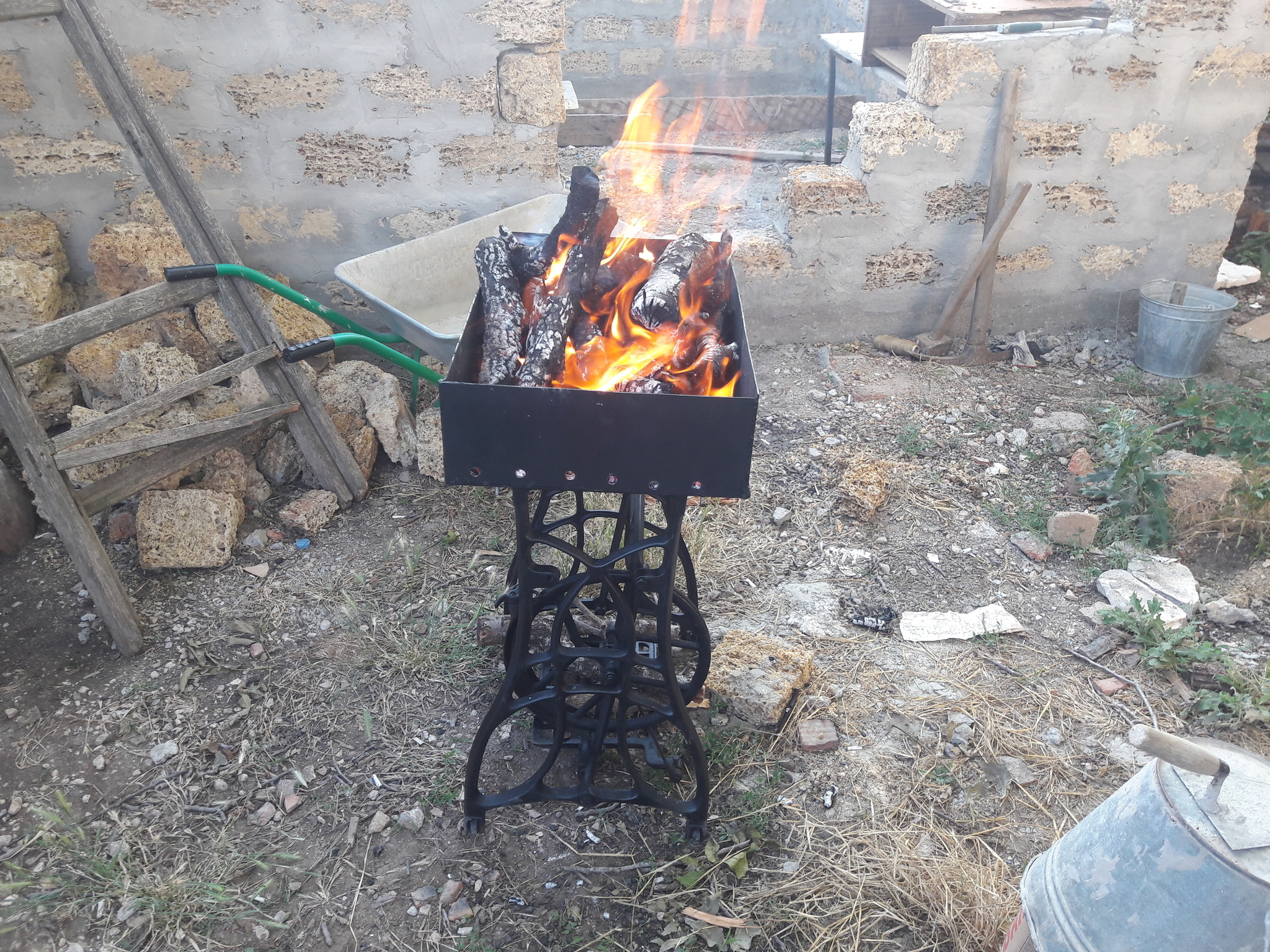 Подарок тестю на день рождения. - Моё, Мангал, Подарки, Длиннопост