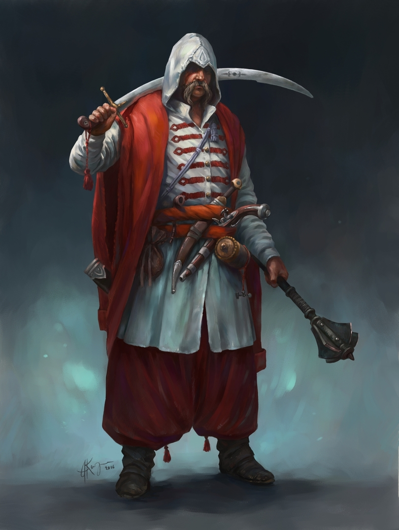 Assassin - Games, Art, Assassins creed, Cossacks, Sagittarius