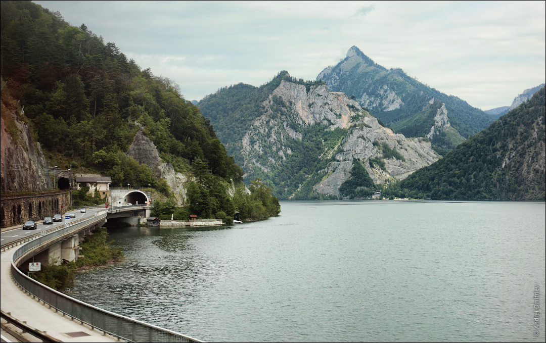 photo fermenter; Lake Traunsee, Austria - My, Photobritish, Travels, Austria, Lake, The mountains, The photo