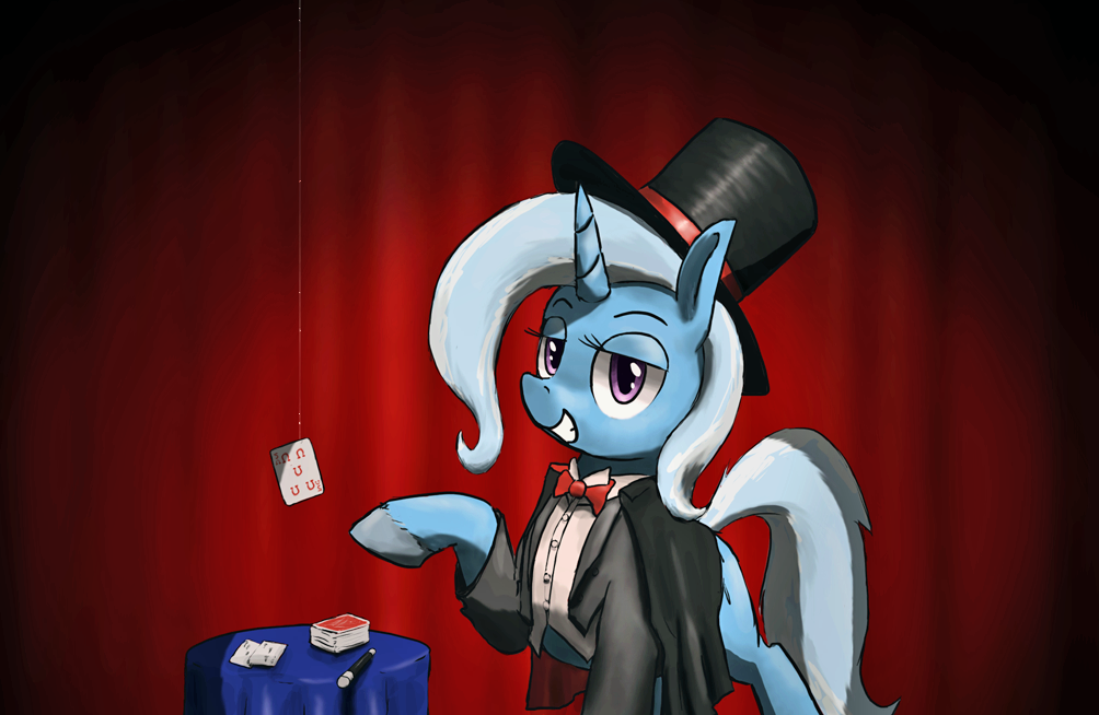 Is this your card? - My little pony, Trixie, 