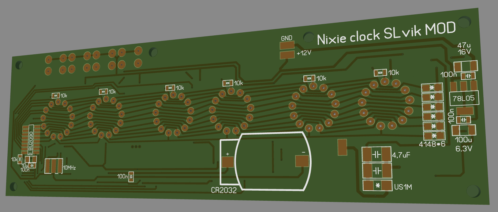 The evolution of my watch on 6 lamps IN-14 - My, With your own hands, Clock, Lamp clock, Nixie clock, Steampunk, Longpost