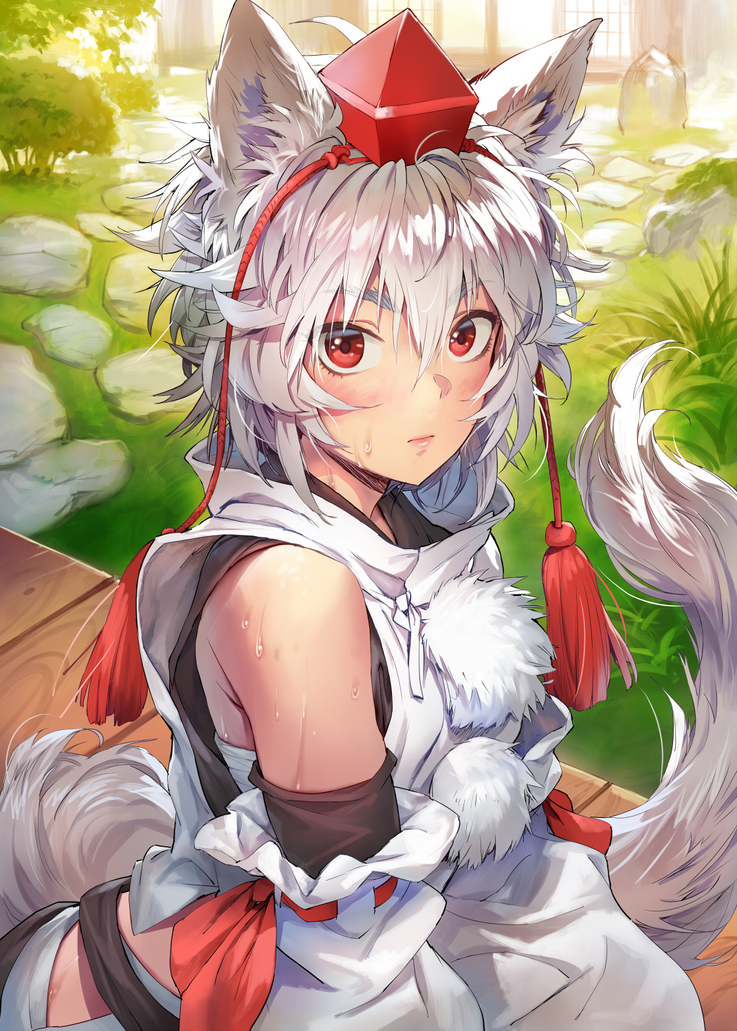 Inubashiri momiji - Touhou, Inubashiri momiji, Anime art, Anime, Not anime, Matsuda