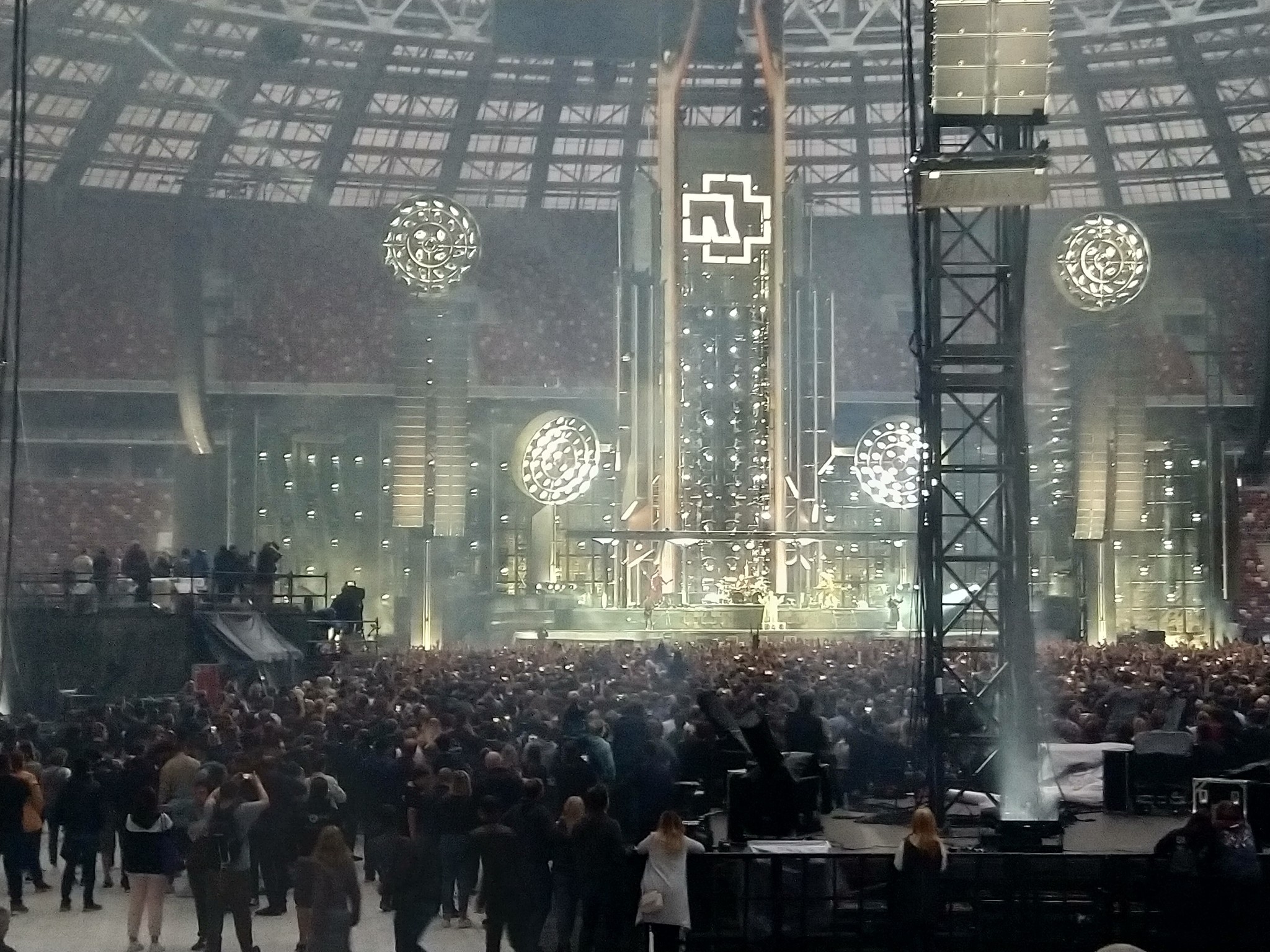 Rammstein в Лужниках | Пикабу