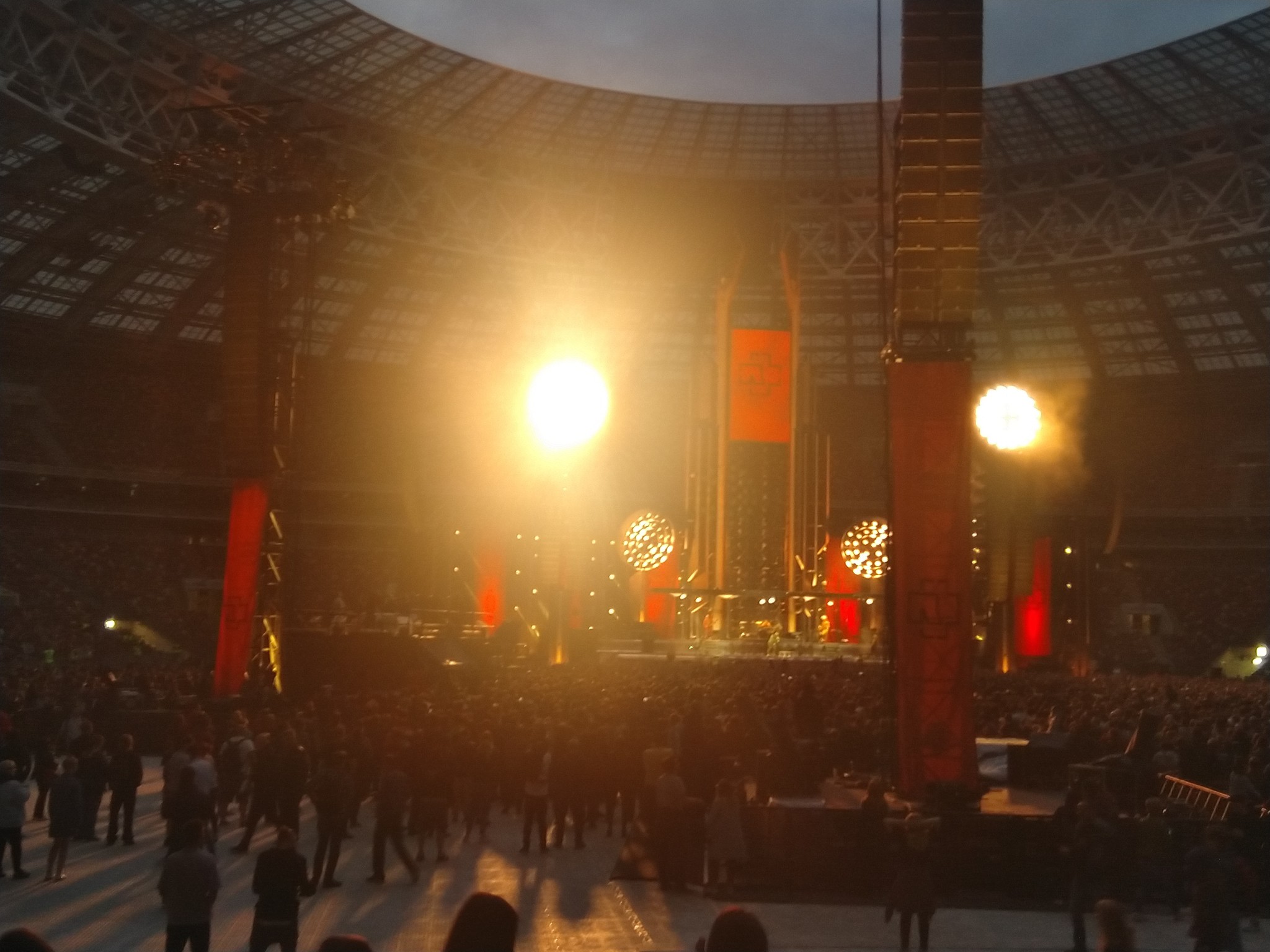 Rammstein in Luzhniki - My, Rammstein, Moscow, Luzhniki, Concert, Video, Longpost