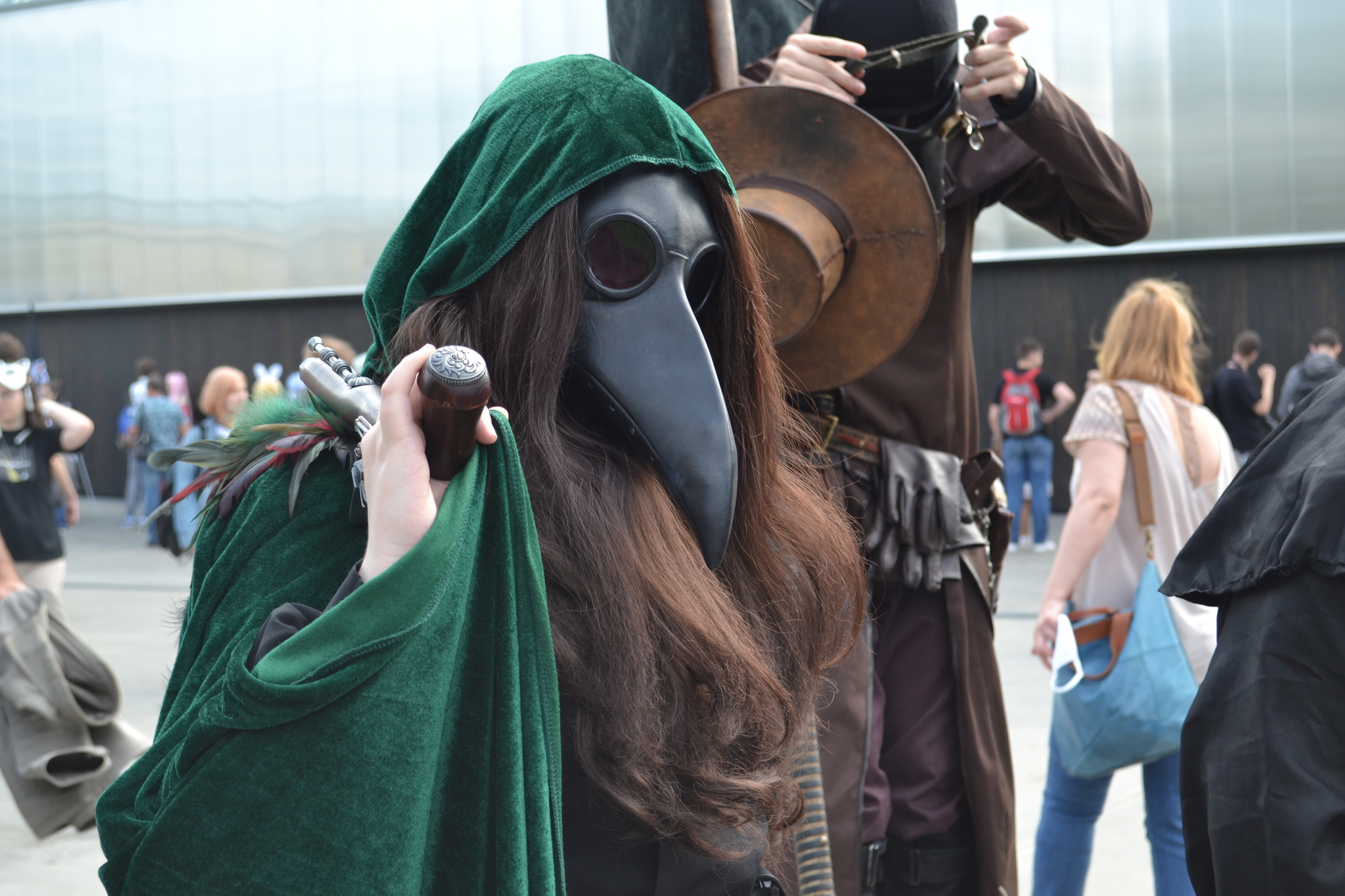 J-FEST: Plague Doctors - My, Plague Doctor, Cosplay, , Plague, Cosplayers, Longpost