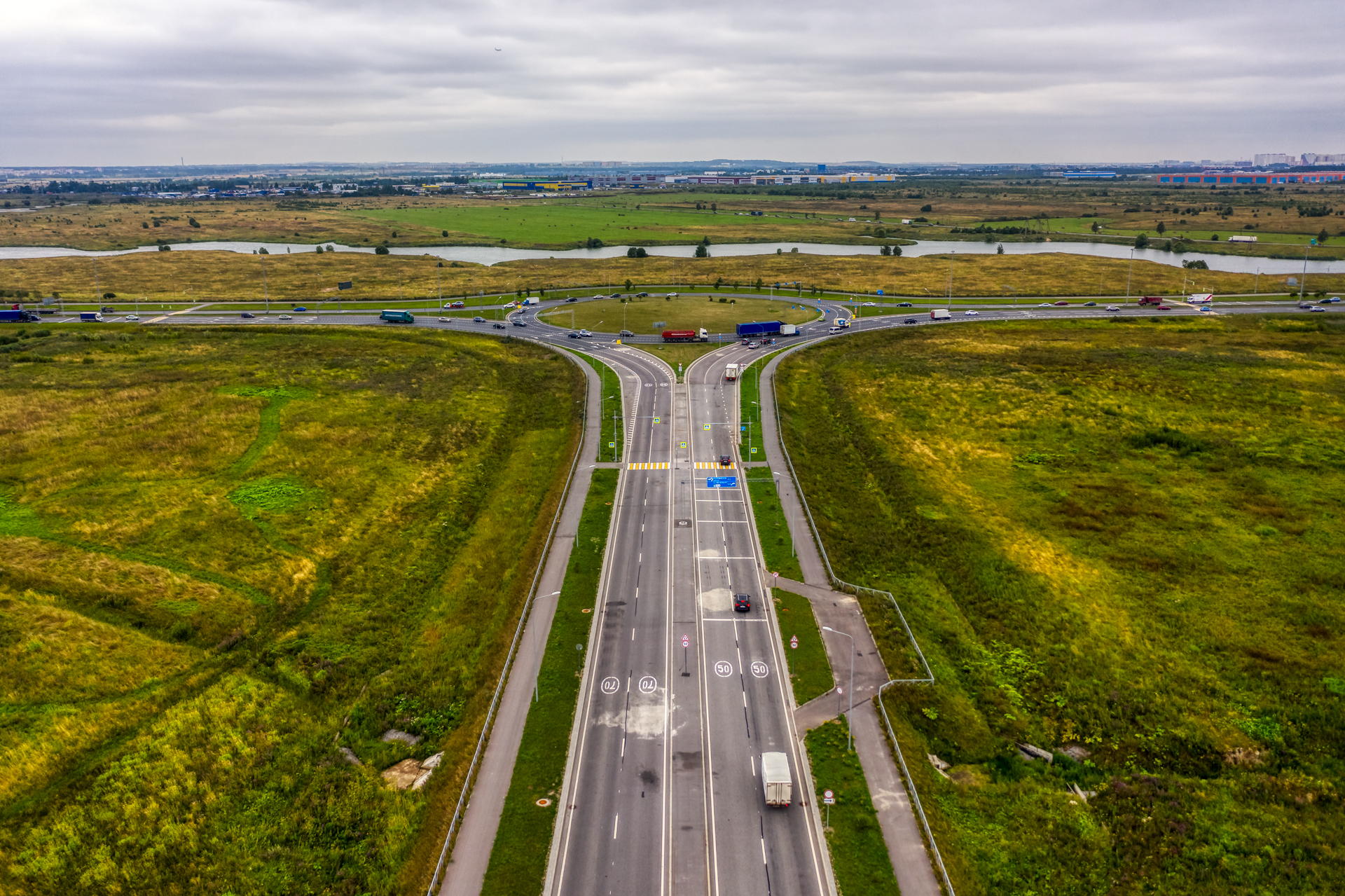 Opened Ust-Izhora Highway - My, Highway, Saint Petersburg, Road, Video, Longpost, Ust-Izhora