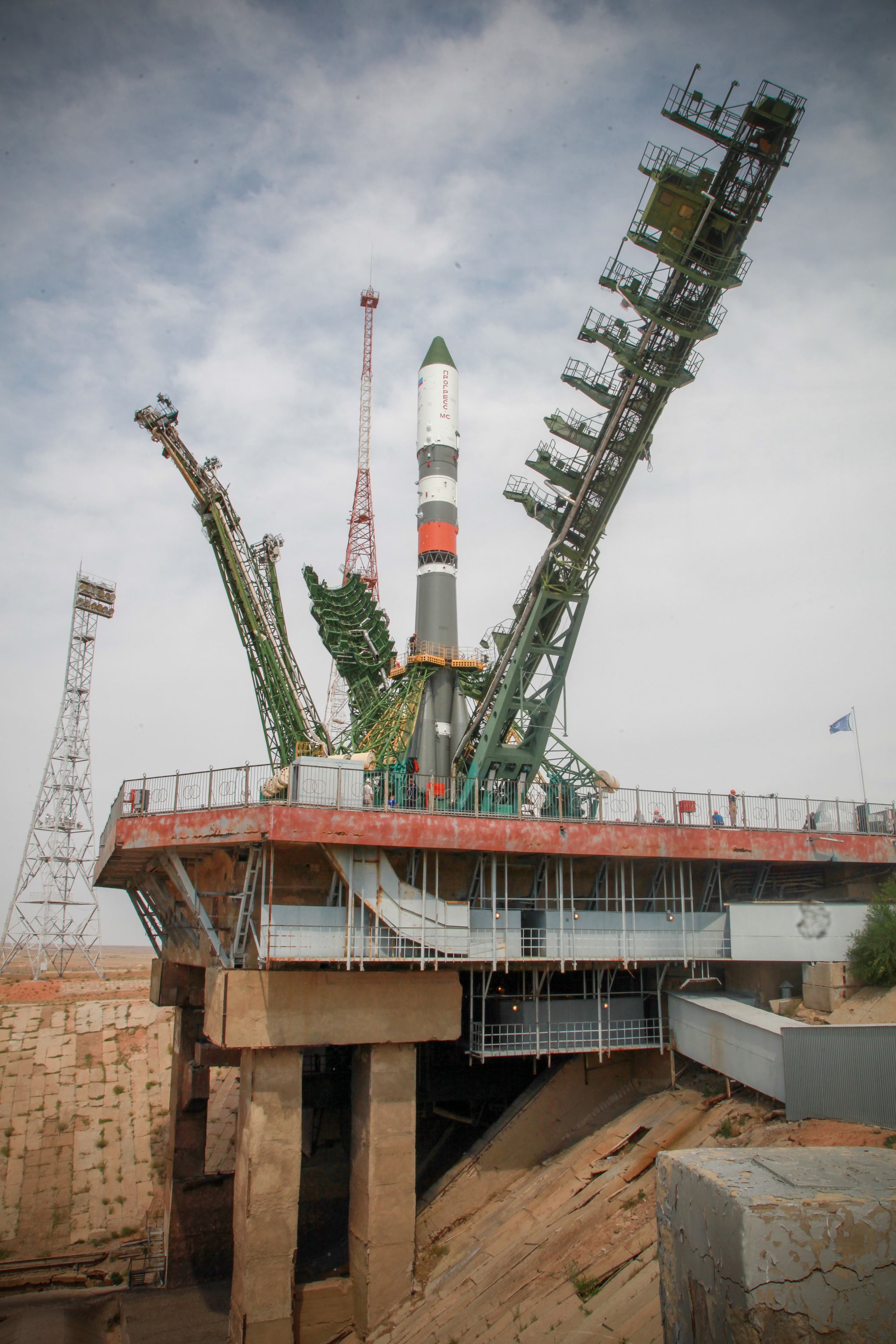 Space truck Progress again broke the record - Rocket, Running, Roscosmos, Progress, Baikonur, Video, Longpost, news