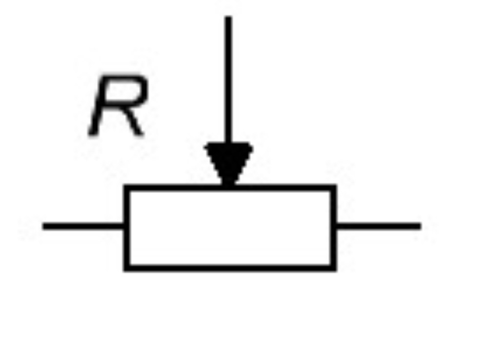 Резистор со стрелкой на схеме