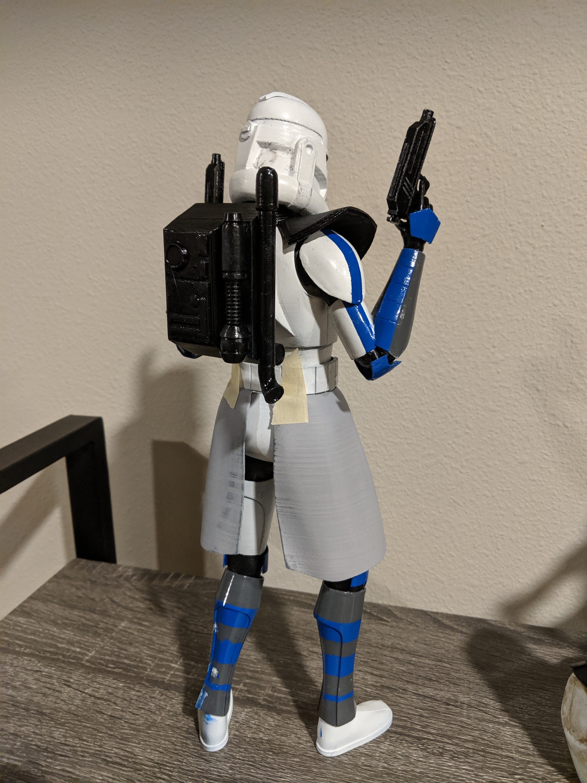 ARC soldier clone on a 3D printer - part 2 - My, Star Wars, The clone Wars, Star Wars: The Clone Wars, Longpost