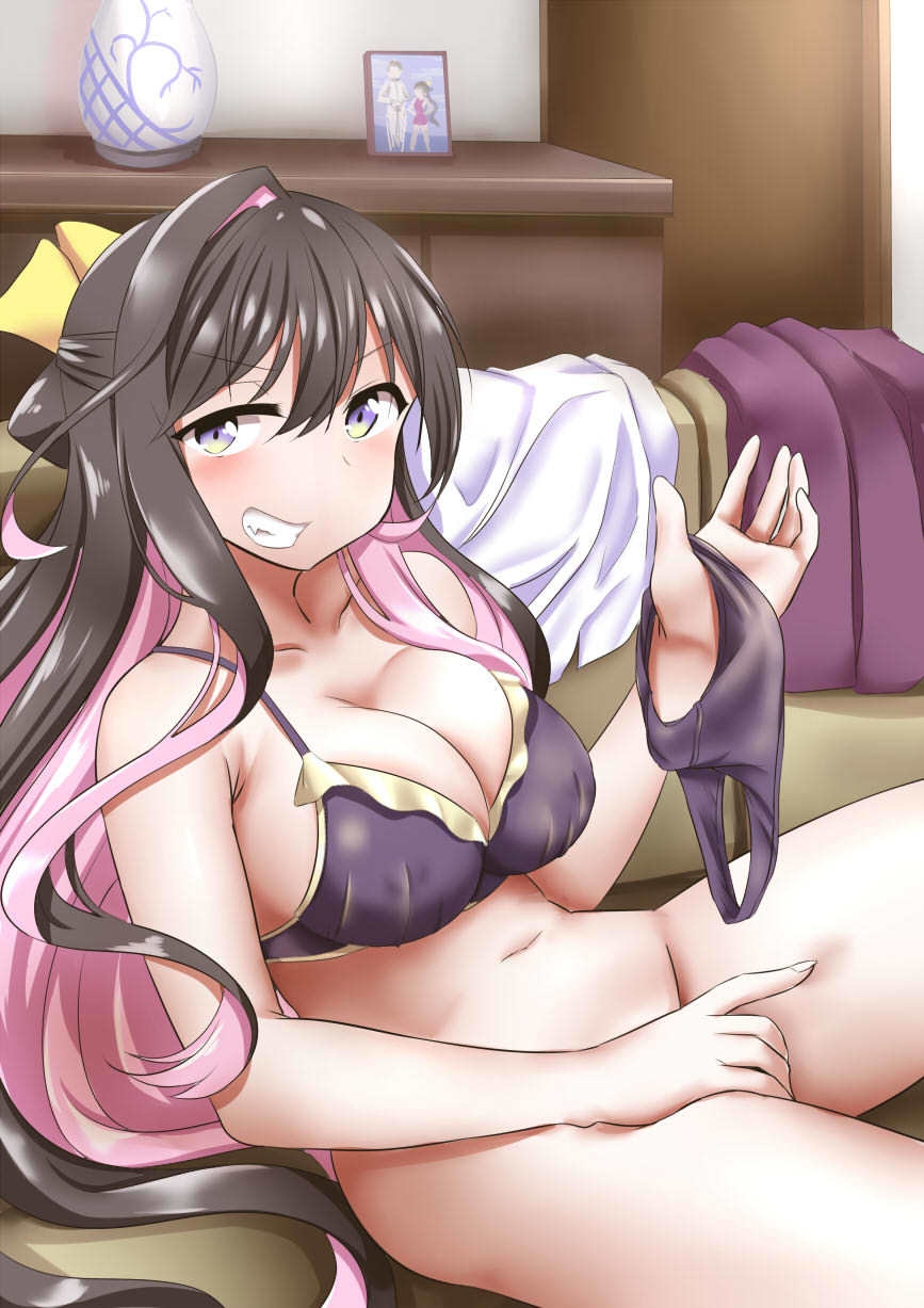 Naganami - NSFW, Kantai collection, Naganami, Sugoi dekai, Pantsu, Anime art, Anime, Art