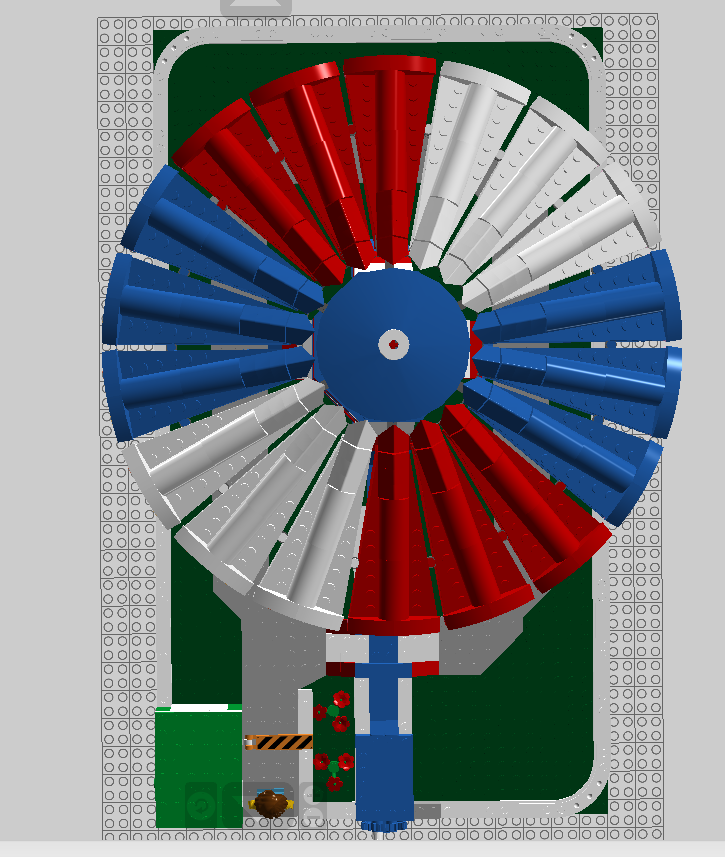 Лего Карусель (Lego carousel) - Моё, LEGO, Карусель, Аттракцион, Игрушки, LEGO digital designer, LEGO самоделки, Парк, Длиннопост