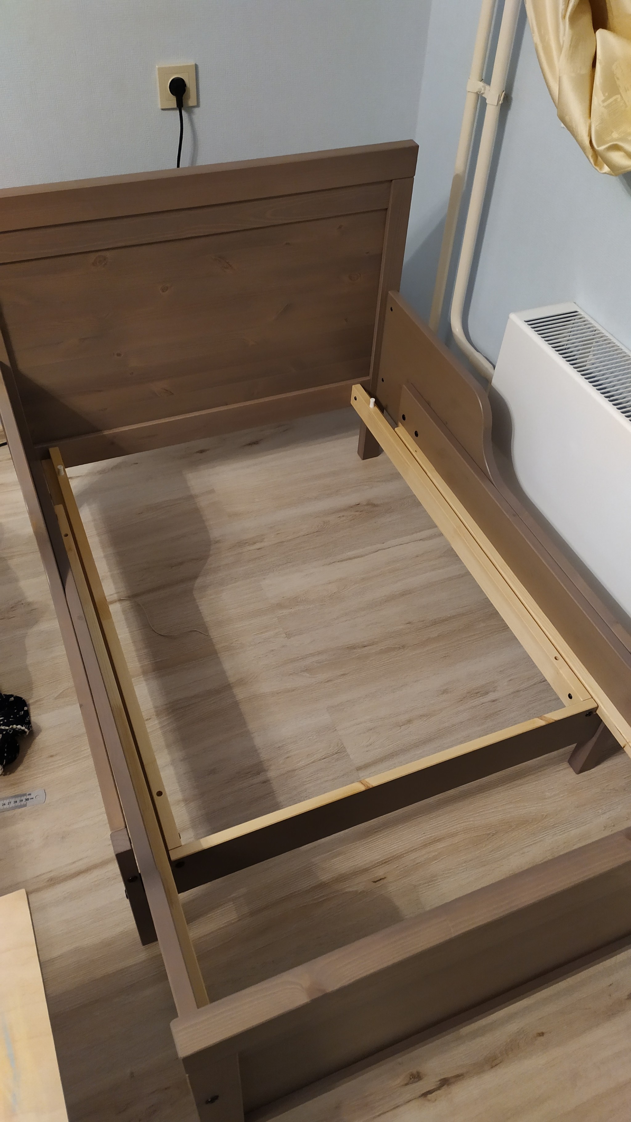 Service - My, IKEA, Service, Bed, The bottom is broken, Longpost