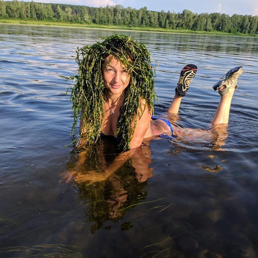 Again - My, Dog, Dogs and people, Yamma, Summer, Beach season, Siberia, Tom River, Longpost