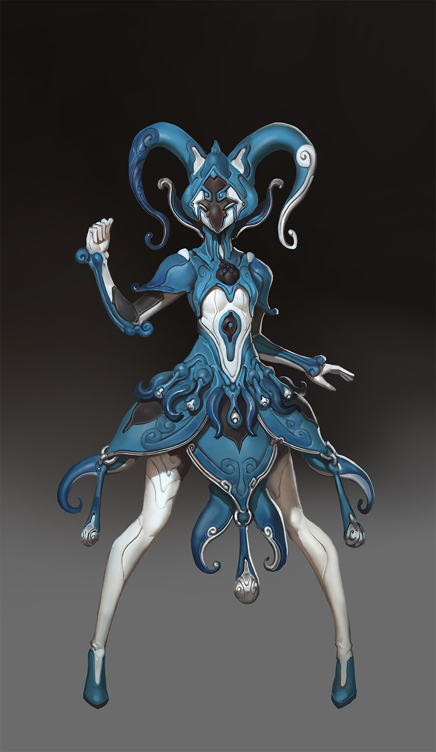 Magical Girl Frames - Artstation, Warframe, Games, Art, Fan art, Longpost, 